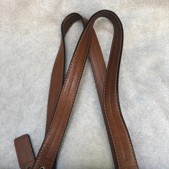 COACH HAMPTON LEATHER SATCHEL - Picture 11 of 11